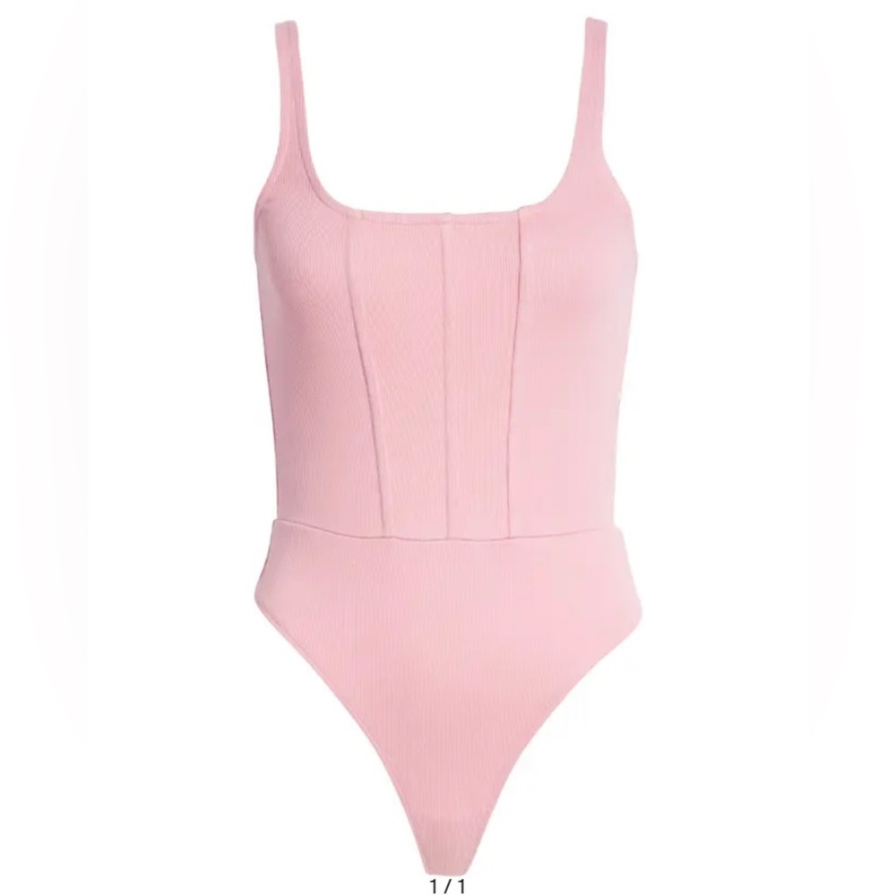 Open Edit blush pink Body Suit (NWOT)